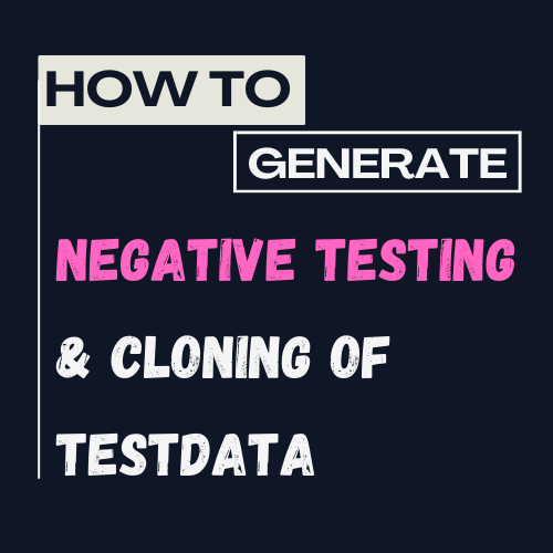 how to do Cloning & Subsetting Test Data, Negative testing | Rishikesh Vajre | Testtales | Test Tales | Testtales.com